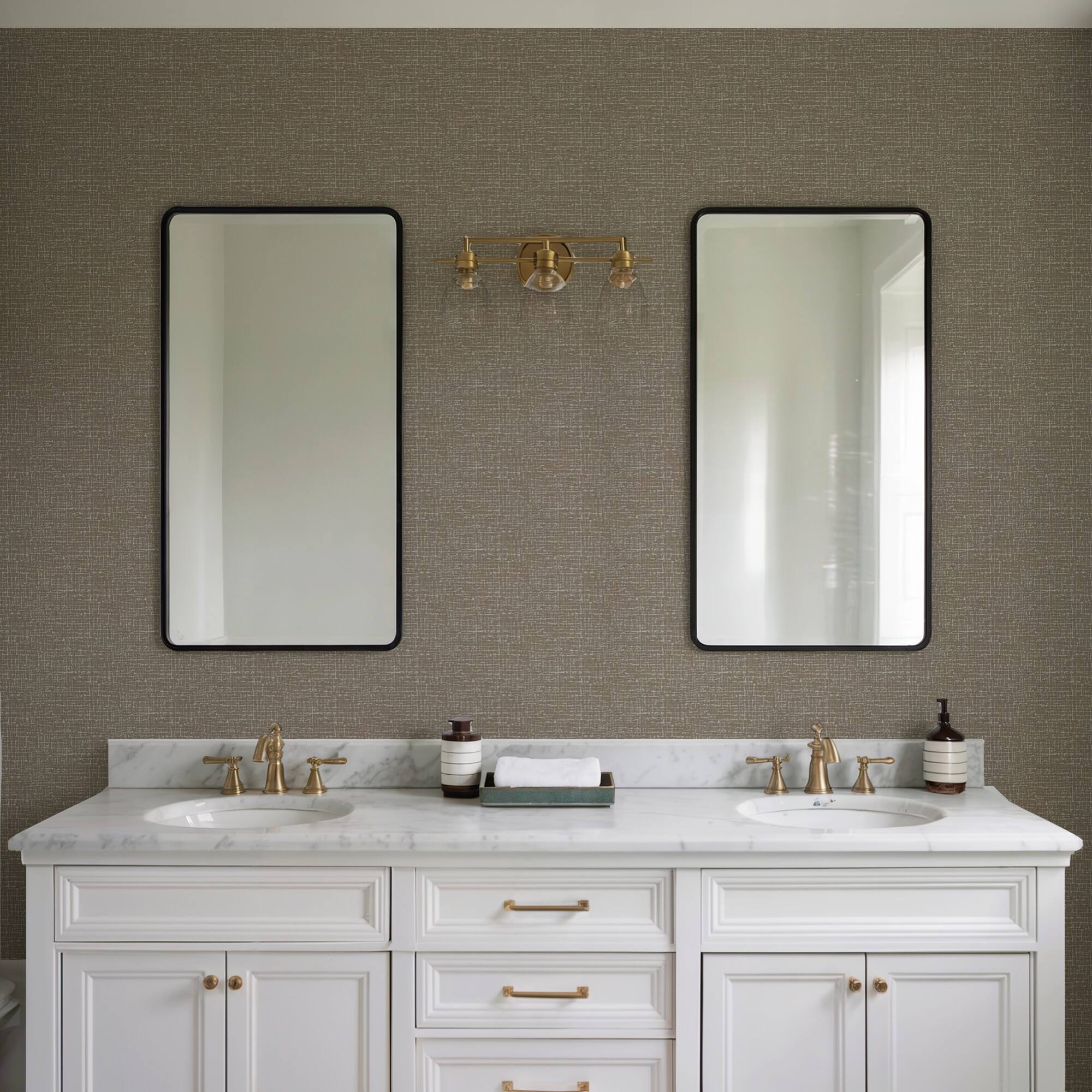 Designs Direct Aztec Silk Gold Wallpaper Sample
